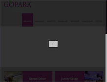 Tablet Screenshot of gopark.com.tr